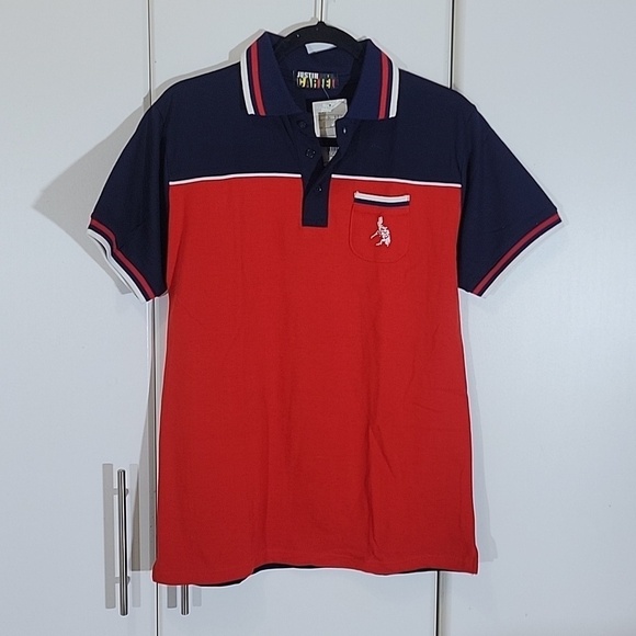 Justin Cariel Other - Justin Cariel Polo Shirt Youth Size Large NWT